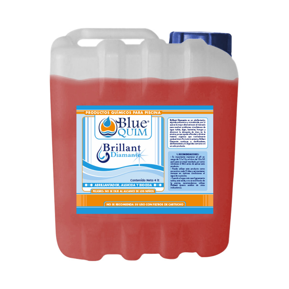 Abrillantador, algicida y biocida Brillant Diamante de 4L a 50L