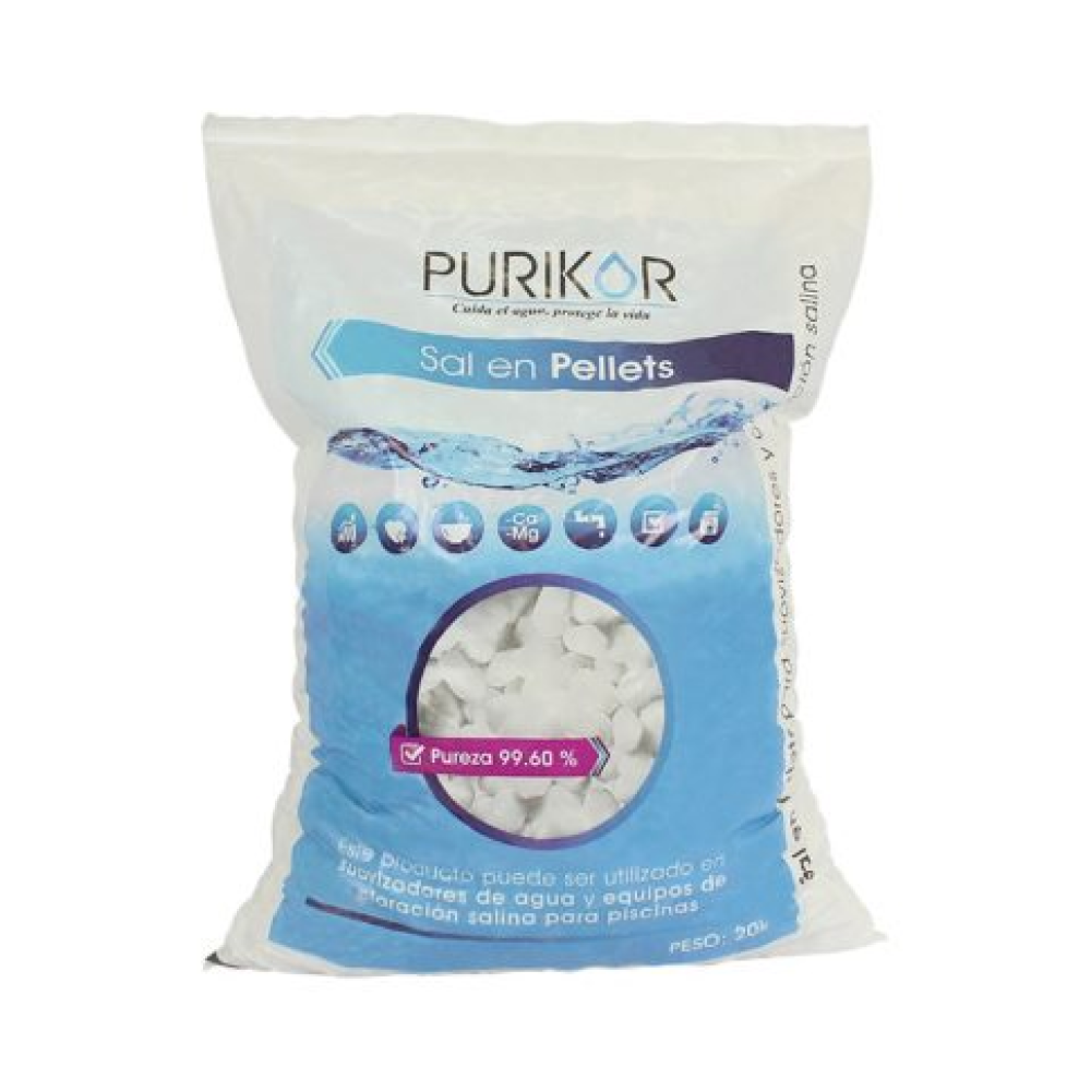 Sal en pellets Purikor 20kg