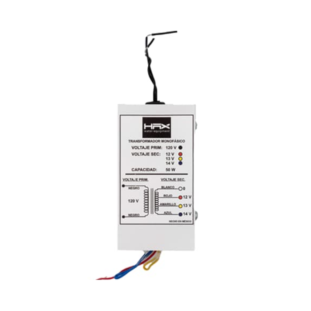 Transformador HAX de 50W │ 120V